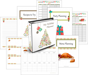 Holiday Planner Pages